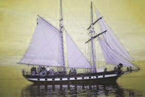 Brigantine - mit diesem Schiffstyp wurde der Amazonas zum ersten Mal befahren